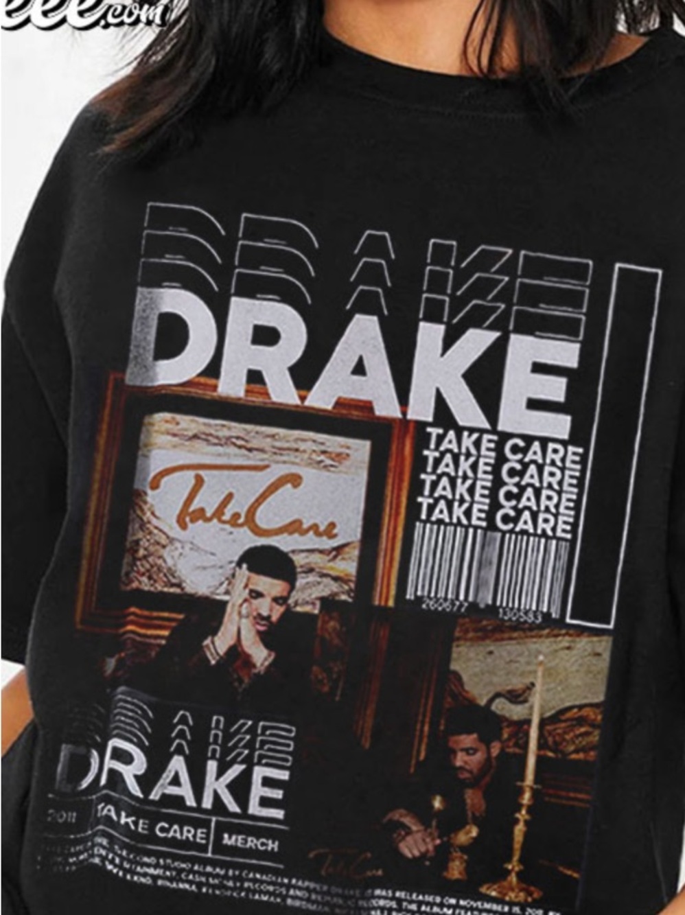 Drake Take Care Gildan Heavy Cotton T-Shirt Size Large